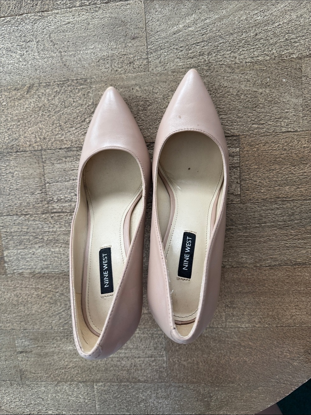 Nine West Nude Pumps